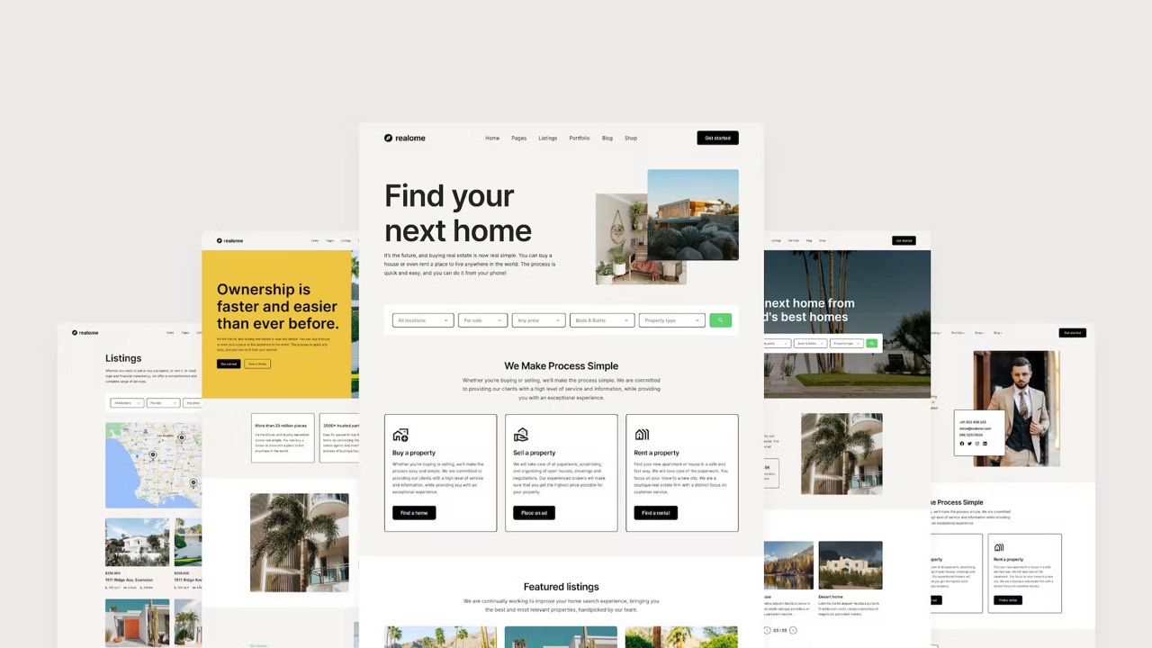 Real Estate Website